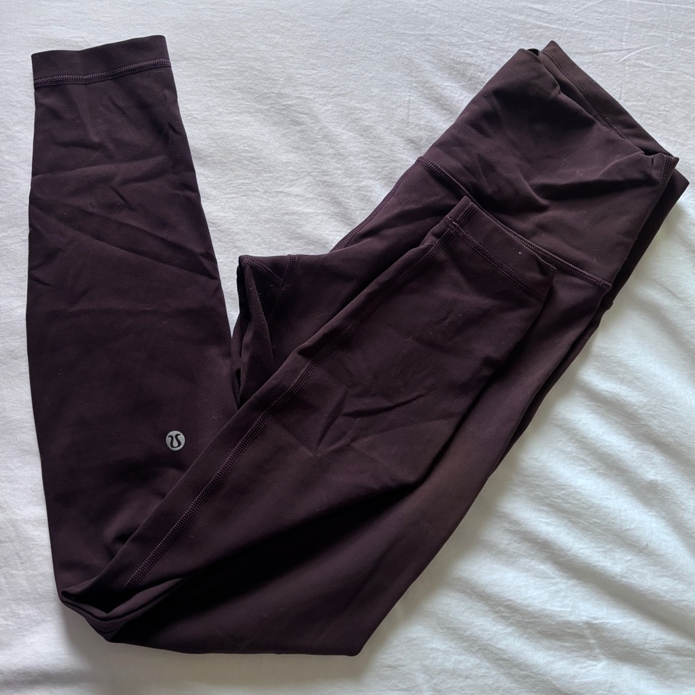 Lululemon Chocolate Brown Wunder Train
